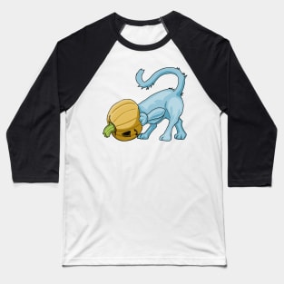 Pumpkinhead Kitty Baseball T-Shirt